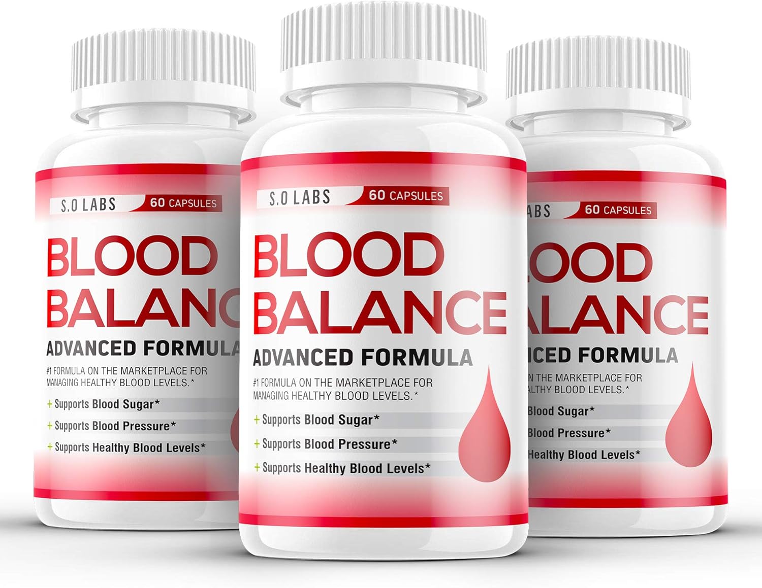 (3 Pack) Blood Balance Advanced Formula Pills, Blood Balance Advance - Sweet Vital Relief Blood Balance Formula