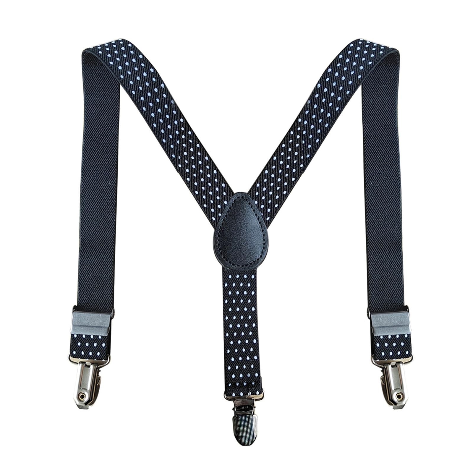 Bretelle Bambino Set di papillon a Y con tripla clip da 2,5 cm, cinturini for bambini, reggicalze elastici a 3 clip for ragazzi e ragazze