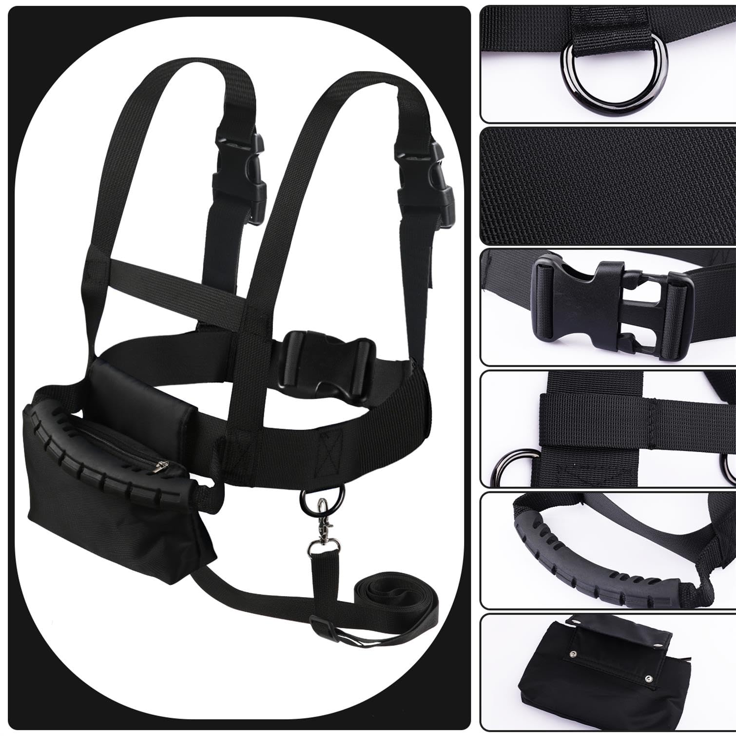Imbracatura da Sci per Bambini, Imbracatura da Sci con Guinzaglio e Borsa Rimovibili, Ski Strap Imbracatura Sicurezza Bambini per Bambini Ragazzi Ragazze Principianti