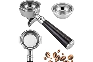 58mm Double Spouts Espresso Portafilter with 2 Ear