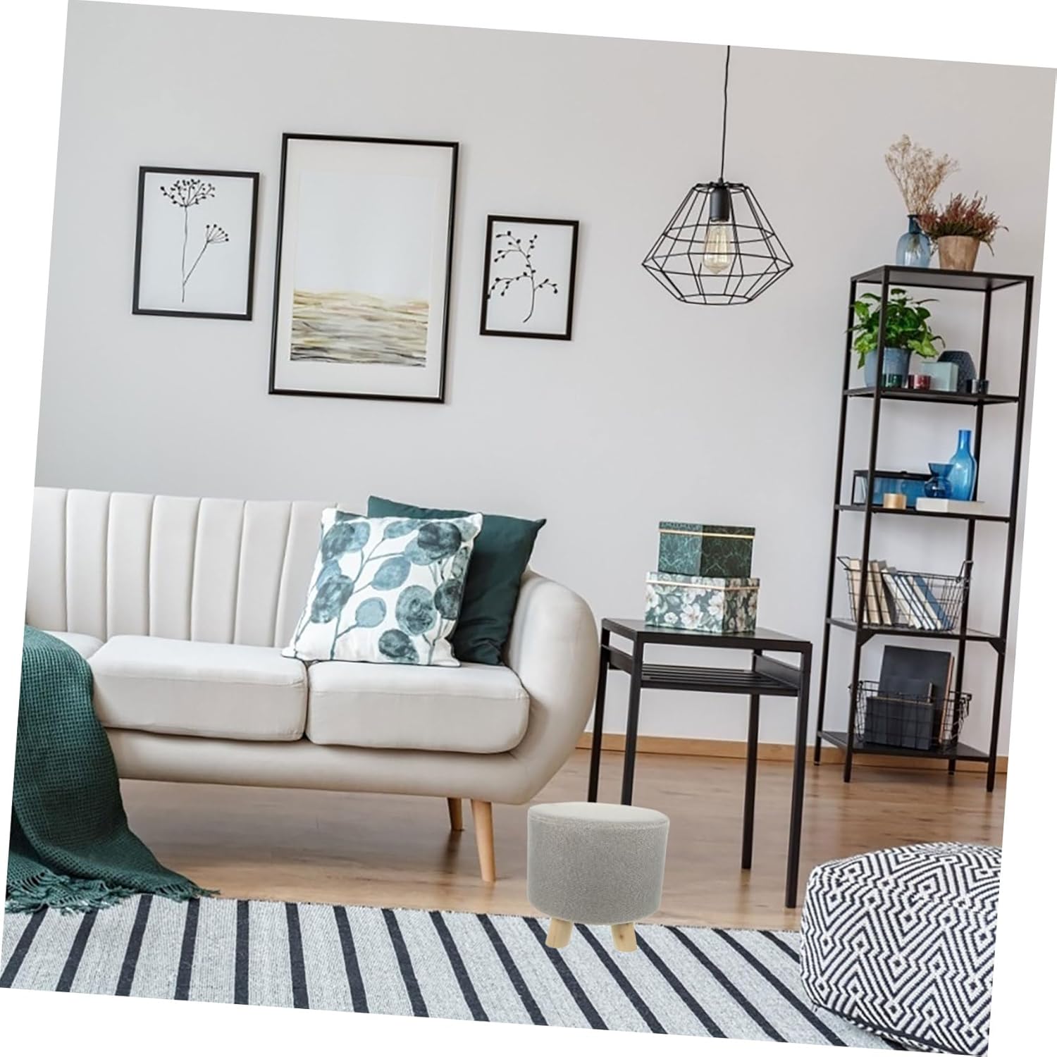 PRETYZOOM Small Stool Lightweight Footrest for Sofa Living Room Versatile Change Shoes Stool Use Outdoor Picnics