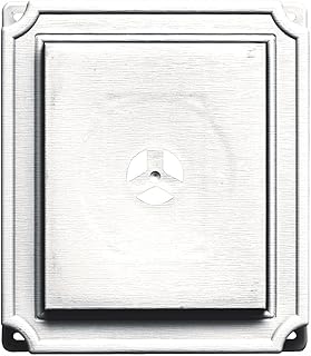 Builders Edge 130110001117 Mounting Block, No Size, Bright White