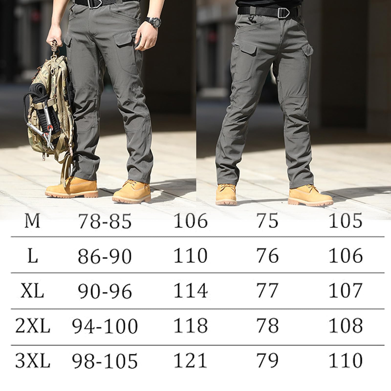 Générique Pantalon de Moto Tactique Apexcargo, Confortable, Extensible, imperméable et résistant à l'usure, avec Plusieurs Poches