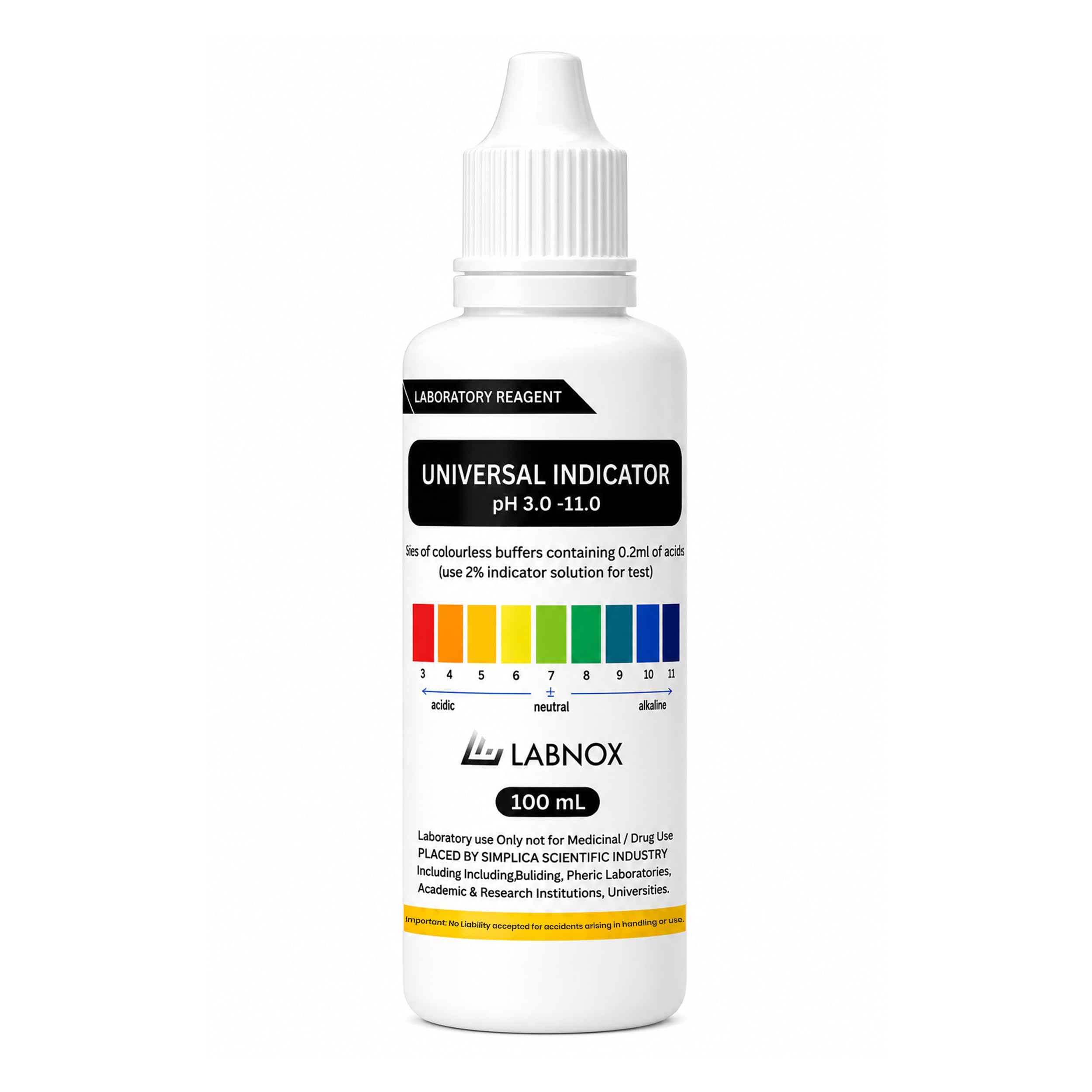 pH Drop 100 ml for pH Testing & Alkaline Water Test | Universal Indicator Solution for RO Water, Drinking Water, Aquarium & Hydroponics | pH 3.0-11.0-image-35