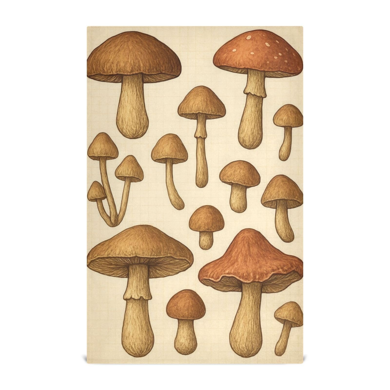 Chiffons de cuisine vintage beige de 71x45,7 cm pour essuie-mains et décoration bistrot