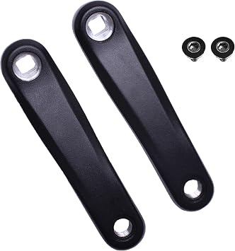 Ebike Square Hole Crank Arm، 127MM / 140MM / 152MM / 160MM / 165MM / 175MM Forged Alloy 6061 Bike Crank Arm for Ebike، Mid Mounted Motor، Torque، Electric Bicycle