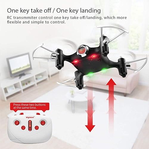 Miniatura 4 de POCO DIVO X20 Mini Pocket Drone RC Quadcopter, Negro