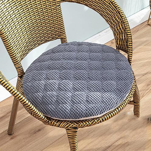 Cojín redondo para silla de patio al aire libre, cojín de asiento de mimbre suave para interior y suelo, almohadillas decorativas gruesas para disponible en Yaxa Colombia