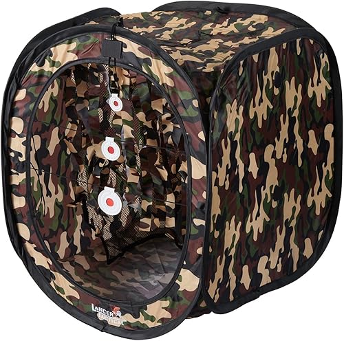 Miniatura 6 de Lancer Tactical Portable Airsoft Target Tent-Black-Non Lethal BB Shooting Target