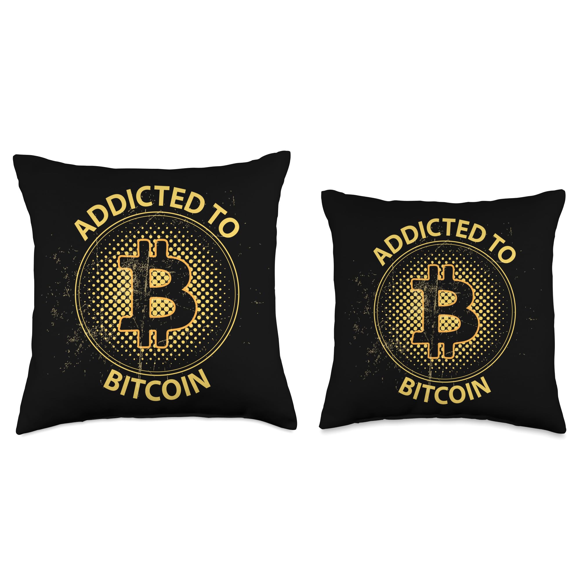 Amazon.com: Bitcoin Open Source P2P Money Payment Network Addicted to  Bitcoin Throw Pillow, 18x18, Multicolor : Home & Kitchen