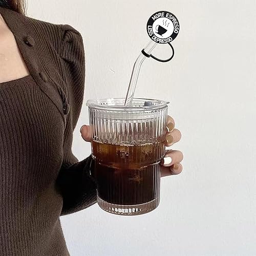 Miniatura 34 de 6 fundas de silicona para pajilla, tapas de pajita, cubiertas reutilizables para popotes, cubierta de popote de silicona, tapas para popote de Funda