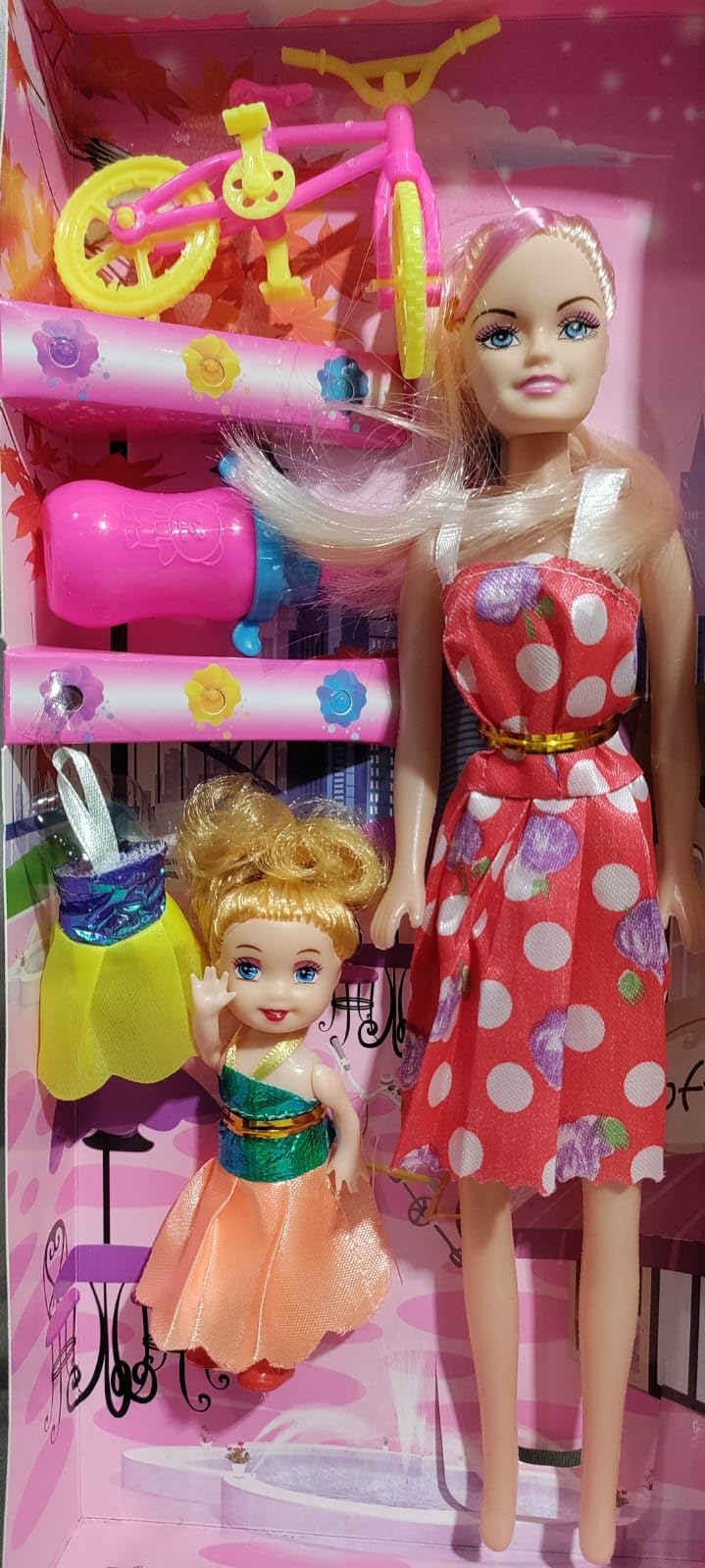 Prancing Unicorn Long Braided Hair Doll Set for Girls Kids with Dream House (Doll with Cycle) (B0BRFWLZ53) Amazon Price History, Amazon Price Tracker