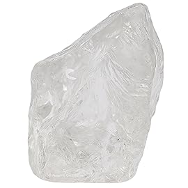 Amazing Gemstone Premium Clear Quartz Raw Crystals and Healing Stones, Natural Rocks For Tumbling - DIY Raw Stones And Crystals (1 Piece)