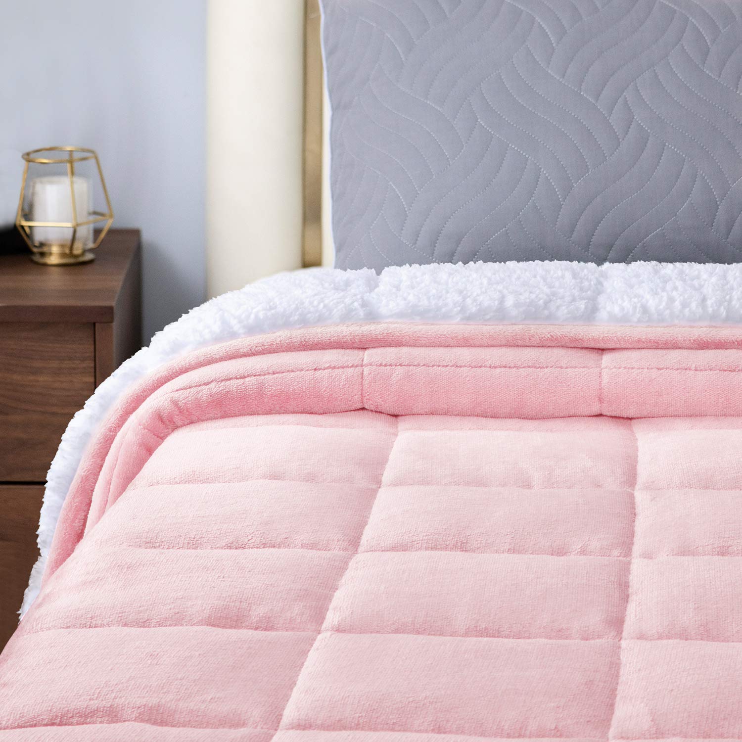 Uttermara Weighted Blanket Twin Size 48x72 inches, 15 LBS Adult