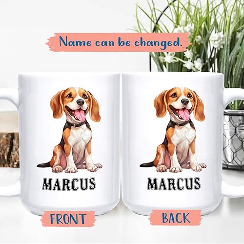 Miniatura 87 de Taza de café negra personalizada con nombre Chow Chow Chow de 11 onzas, taza de café blanca personalizada para perros Chow Chow, regalos para Chow