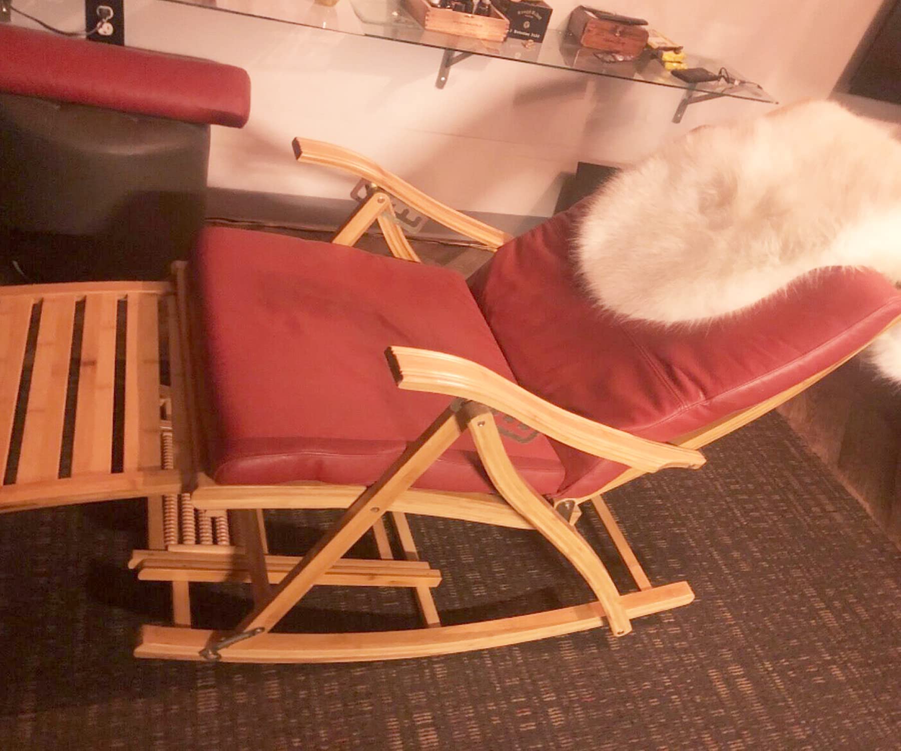 Buy Extra Large Rocking Chair Elderly Gifts Stable Ergonomic Garden