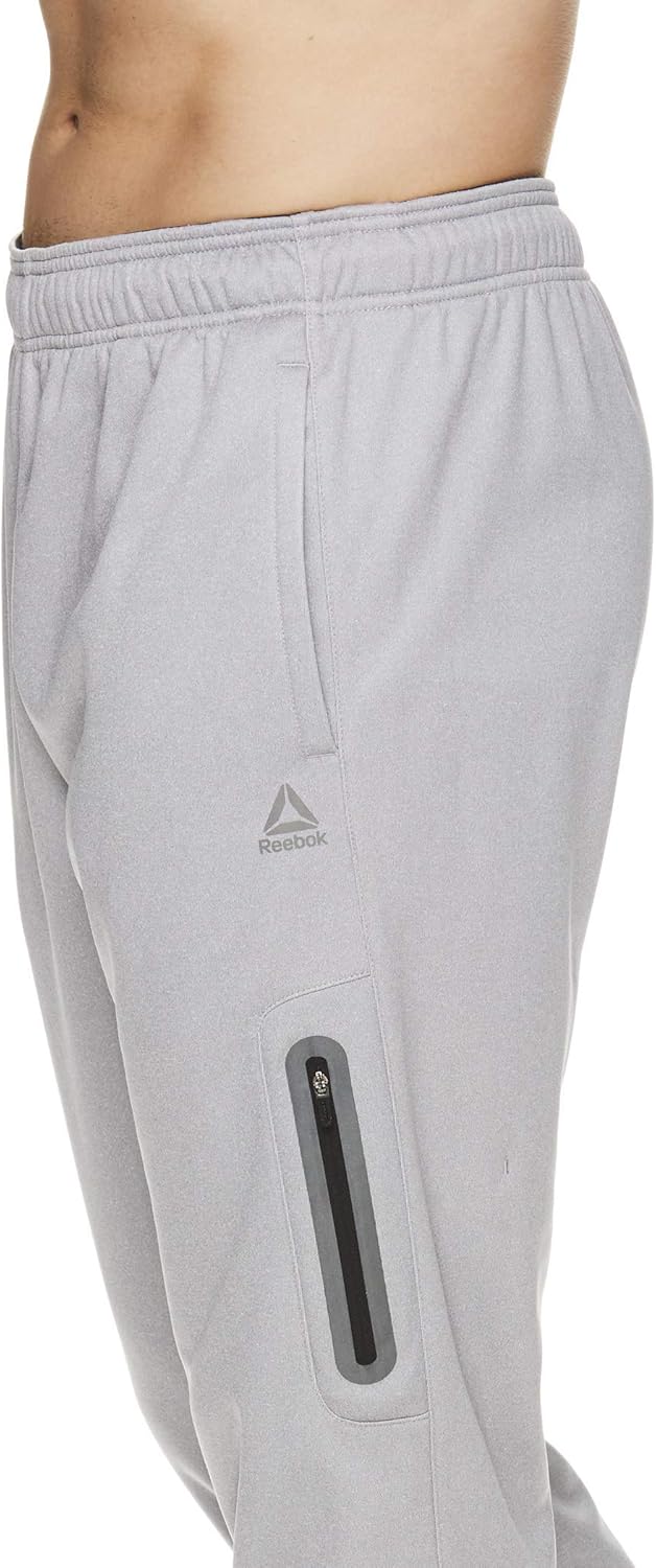 Reebok Men's Track & Running Pants with Pockets - Athletic Workout Training & Gym Pants for Men : Sports & Outdoors