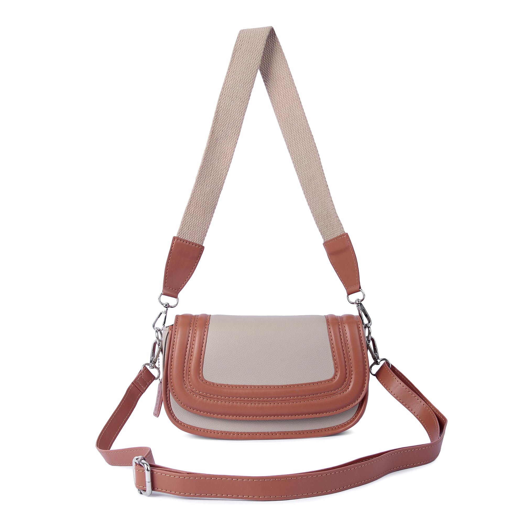 Crossbody Sling Bag for Women | 2-in-1 Dual Strap Shoulder & Sling Style | Stylish Small Handbag for Casual, Travel & Everyday Use-image-11