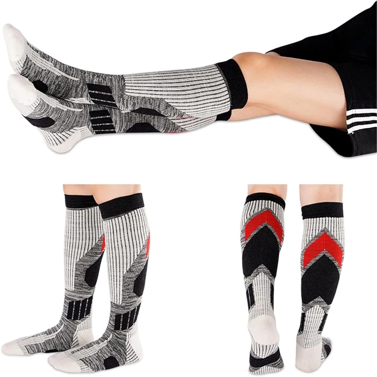 Skiing Socks Skiing Socks Cold Weather For Snowboarding Snow Outdoor Sports for Cycling Hiking