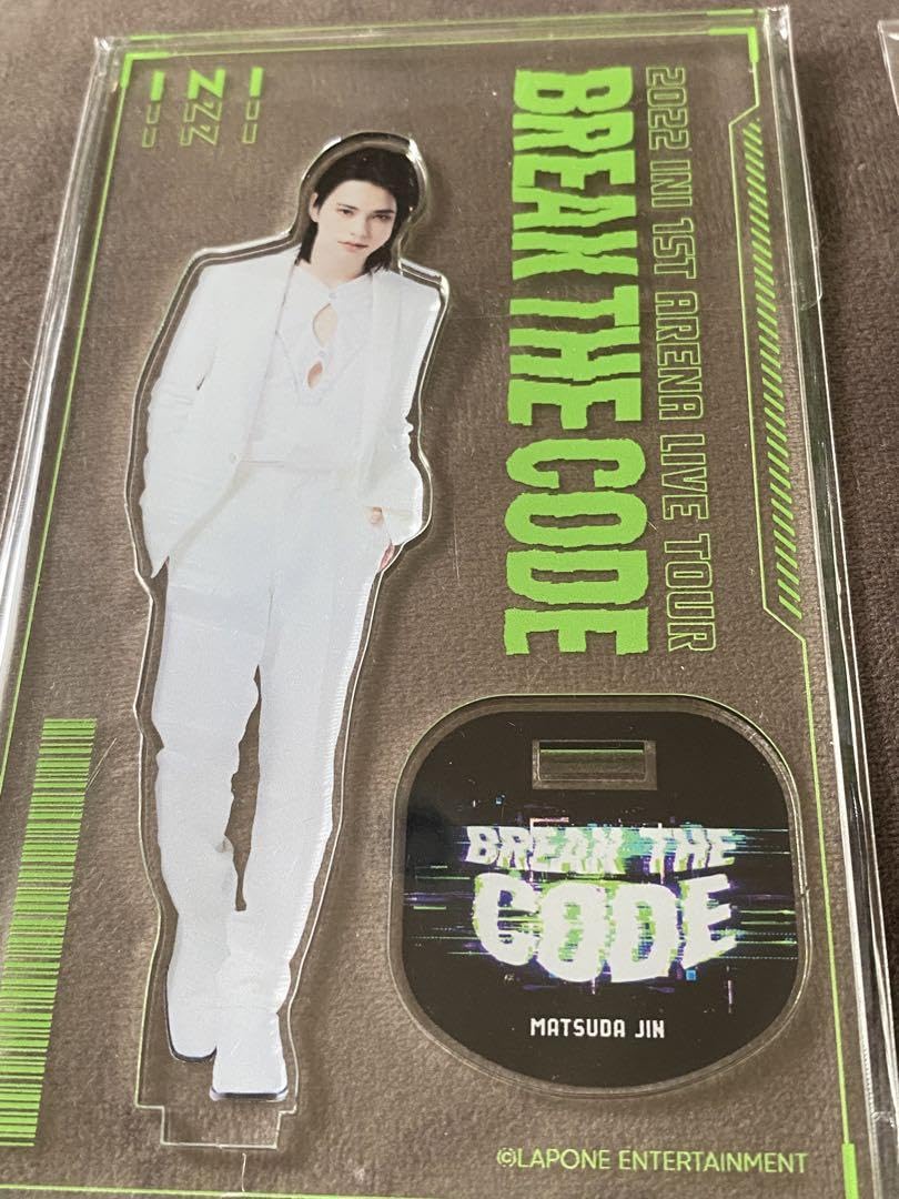 Amazon.co.jp: INI 松田迅 グッズ うちわ、アクスタ、ブロマイド×3枚