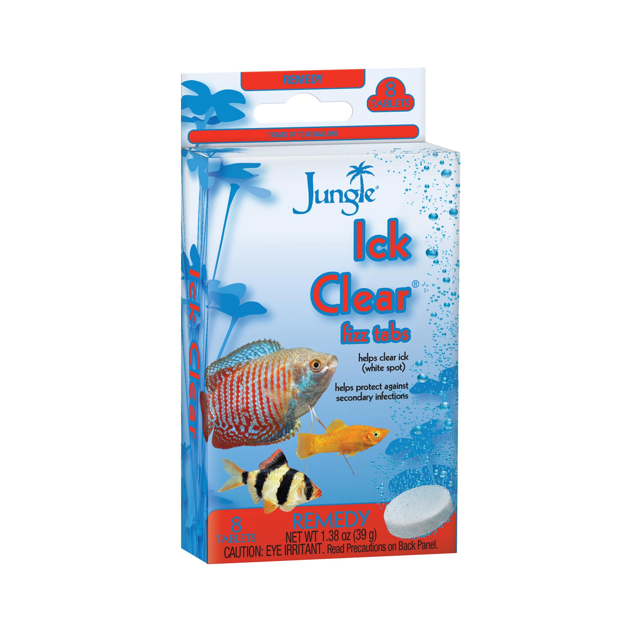 Tetra TB625W Tank Buddies Ick Clear Tablets, 8-Count