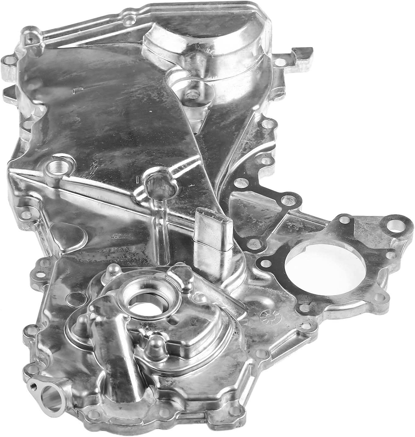 A-Premium Engine Timing Cover with Oil Pump Compatible with Toyota Yaris 2006-2011 Echo 2000-2005 Scion xA xB 2004-2006 1.5L