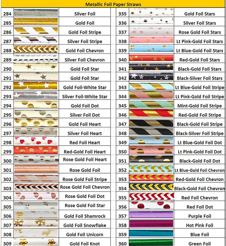 10000 Pcs 400 Packs Paper Straws Wholesale, Over 500 Styles To Pick, Colorful Rainbow Disposable Multi Patterned Cute Restaurant Wedding Beverage Holiday Party Drinking (Pick Your Styles)