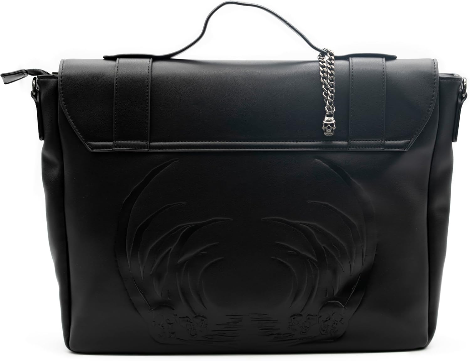 ABYSTYLE Death Note Messenger Bag 12" Black with Metal Hardware Adjustable Shoulder Strap Anime Manga Accessories