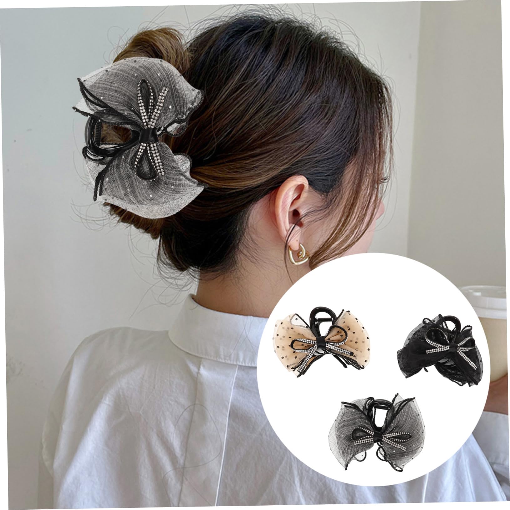SOIMISS 12stücke Teiliges Haarspangen Damen Elegante Haarklammer Mit Schleifen-design Für Dünnes Und Dickes Haar Für Hochzeiten Geburtstage Und Besondere Anlässe