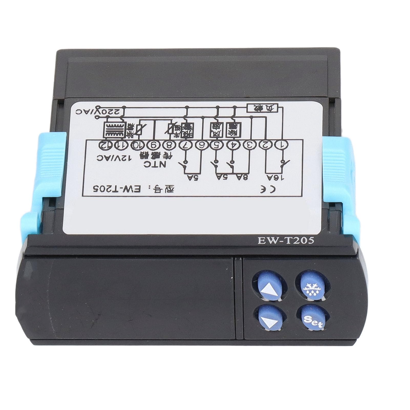 Termostato Digitale con Regolatore di Temperatura Ad Alta Precisione con Design Impermeabile per Sistemi di Conservazione Frigorifera AC12V