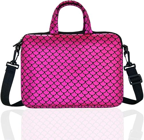 Miniatura 7 de 10.5 pulgadas portátil Ipad hombro bolsa de transporte caso para 9.6 "10" tabletalector (colorido)