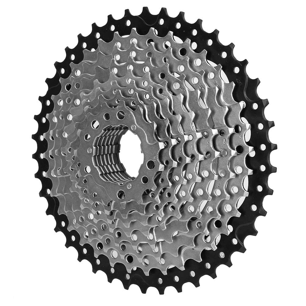 RiToEasysports Kassettenfreilaufritzel 10-Fach 11-42T Mountain Race Bike Ersatzteil Zubehör Deore Cs-M4100-10 11-42T 10Er Fahrrad Kassette