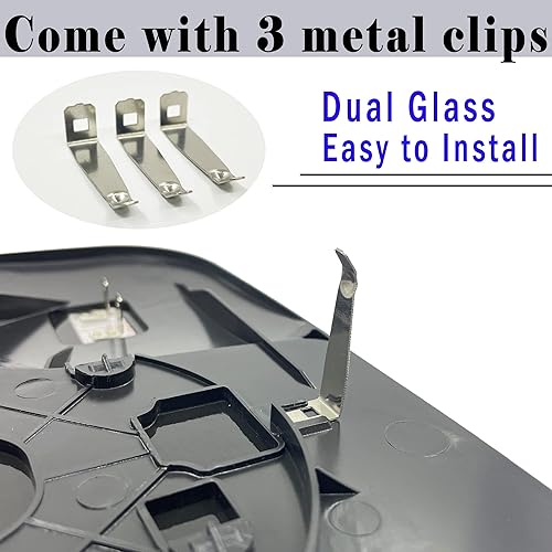 Miniatura 4 de 5161010AA - Espejo retrovisor con calefacción lateral derecho compatible con Dodge Ram 1500 2500 3500 Passenger Power Heated Convexo Espejo con