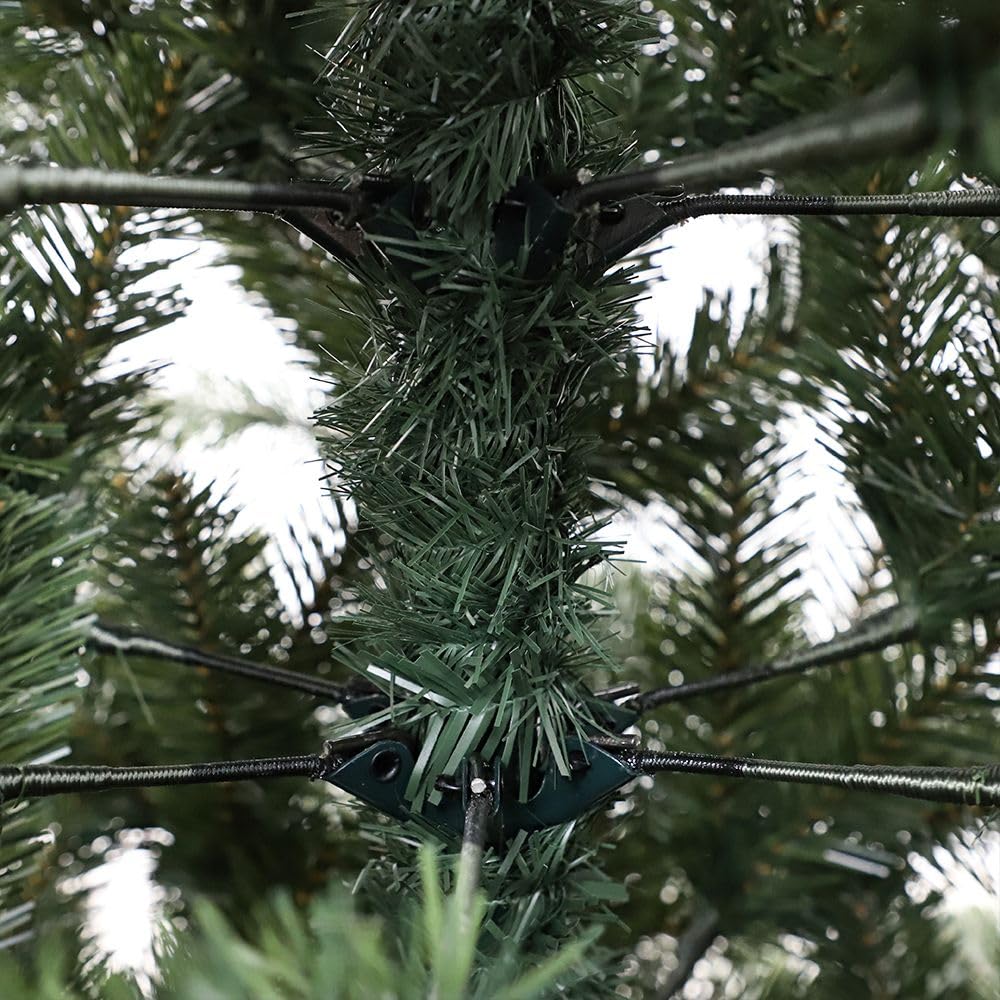 Sapin de Noël pin 150 180 210 240 270 cm Super Fou réaliste Vert de Noël (180 cm)