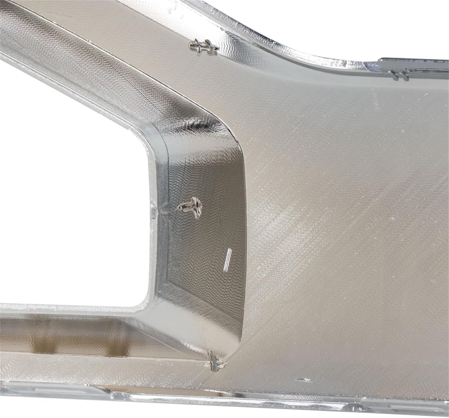 munirater Front Bumper Skid Plate Trim Chrome Plastic Replacement for 2019-2021 Silverado 1500 84176756