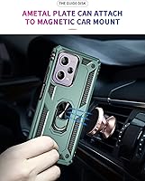 Vista 7 de Funda para Xiaomi redmi Note 12 Pro 5G con protector de pantalla, Poco X5 Pro 5G, funda delgada de protección militar a prueba de golpes, funda