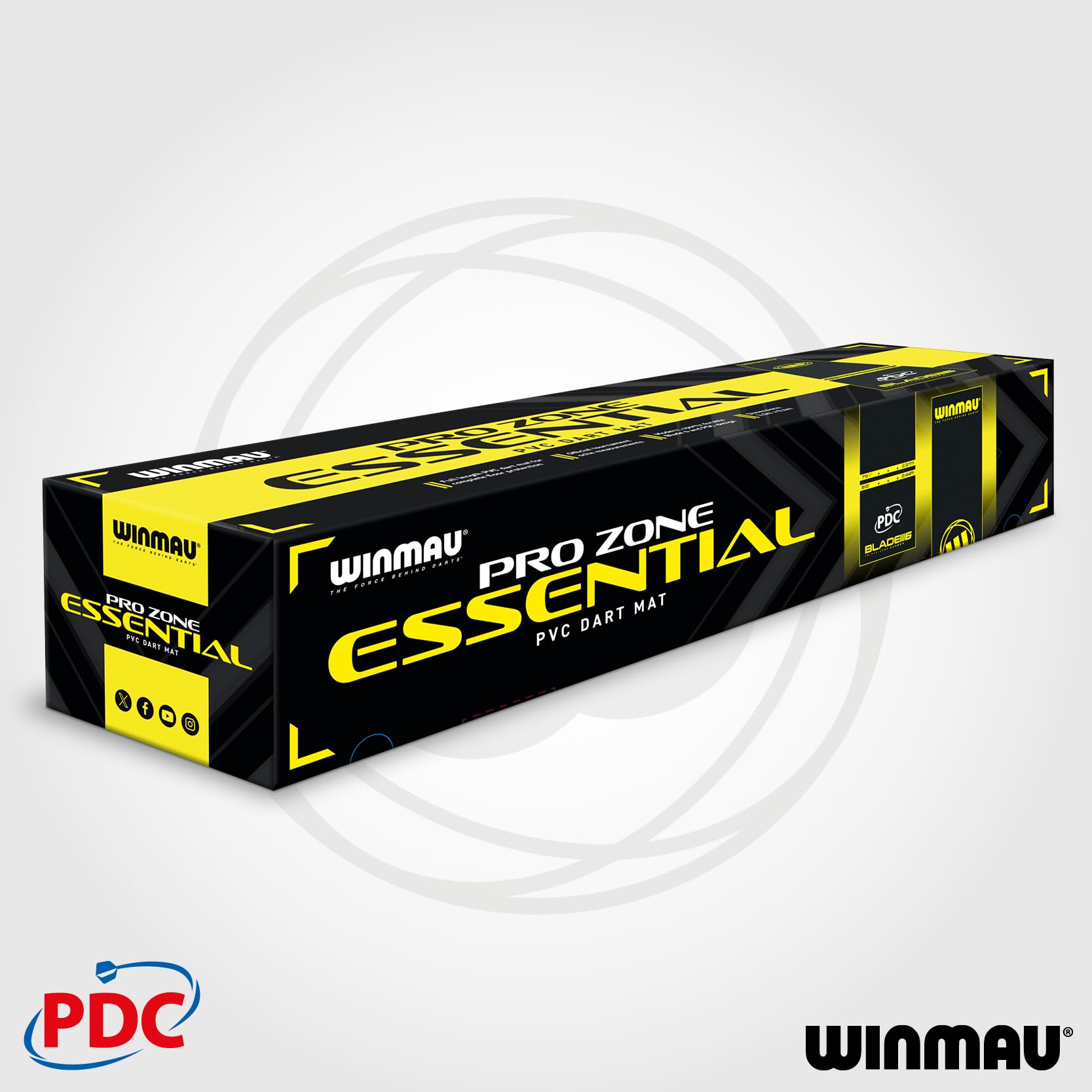 Winmau Pro Zone Essential PVC Dart Mat