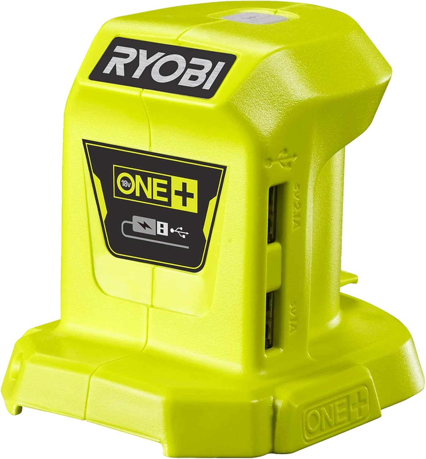 Ryobi R18USB-0 18V ONE+ Cordless USB Charger (Body Only), Green