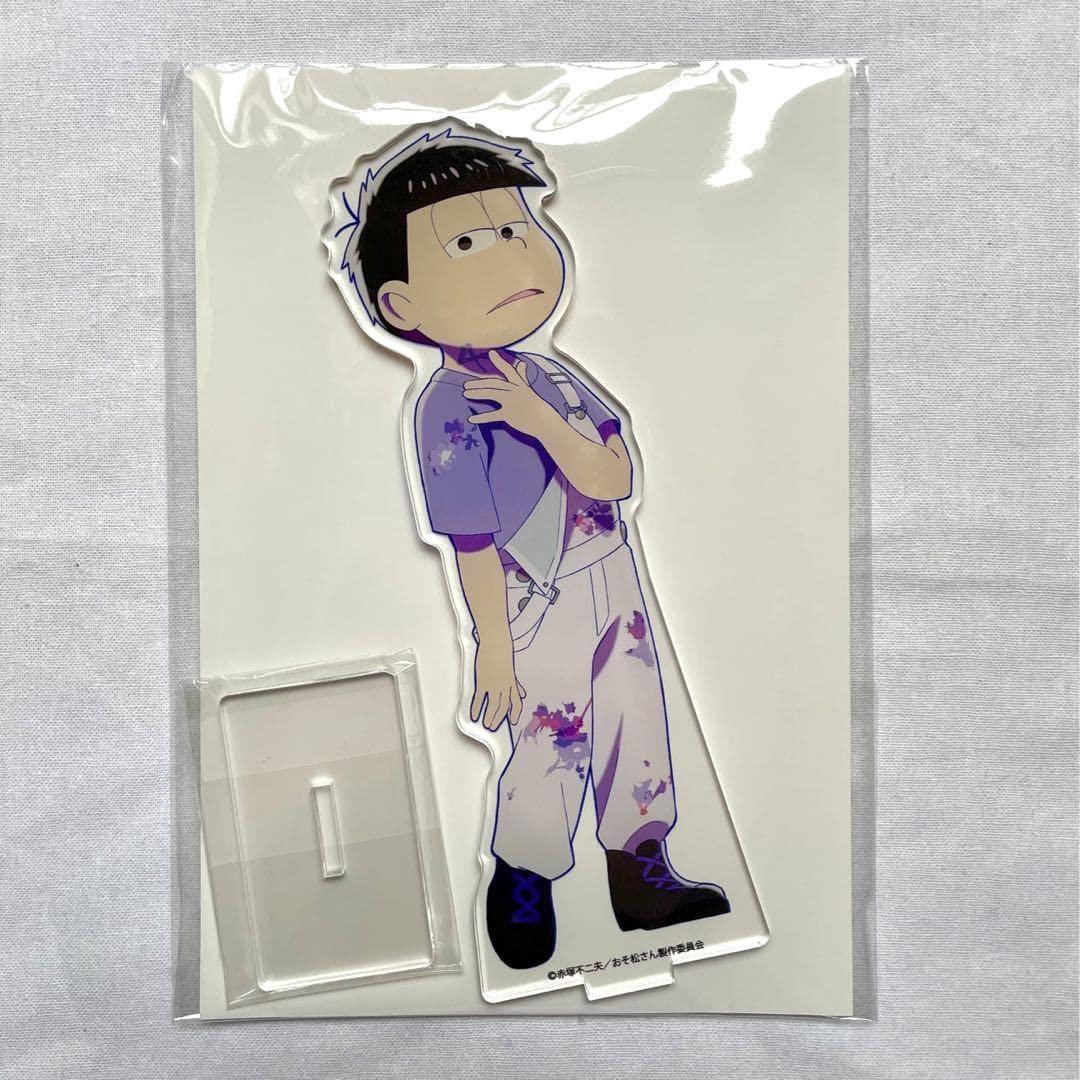 おそ松さん GIGO ホログラム缶バッジ ヒピポ つながるアクスタ おそ松 トレーディングスタンド付きロング缶バッジ（全12種のうち