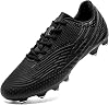 DimaiGlobal Men's Football Boots Firm Ground Soccer Shoe Women's Astro Turf Trainers Athletics Sport Futsal Shoes Teenager Profession Competition Outdoor Cleats Unisex