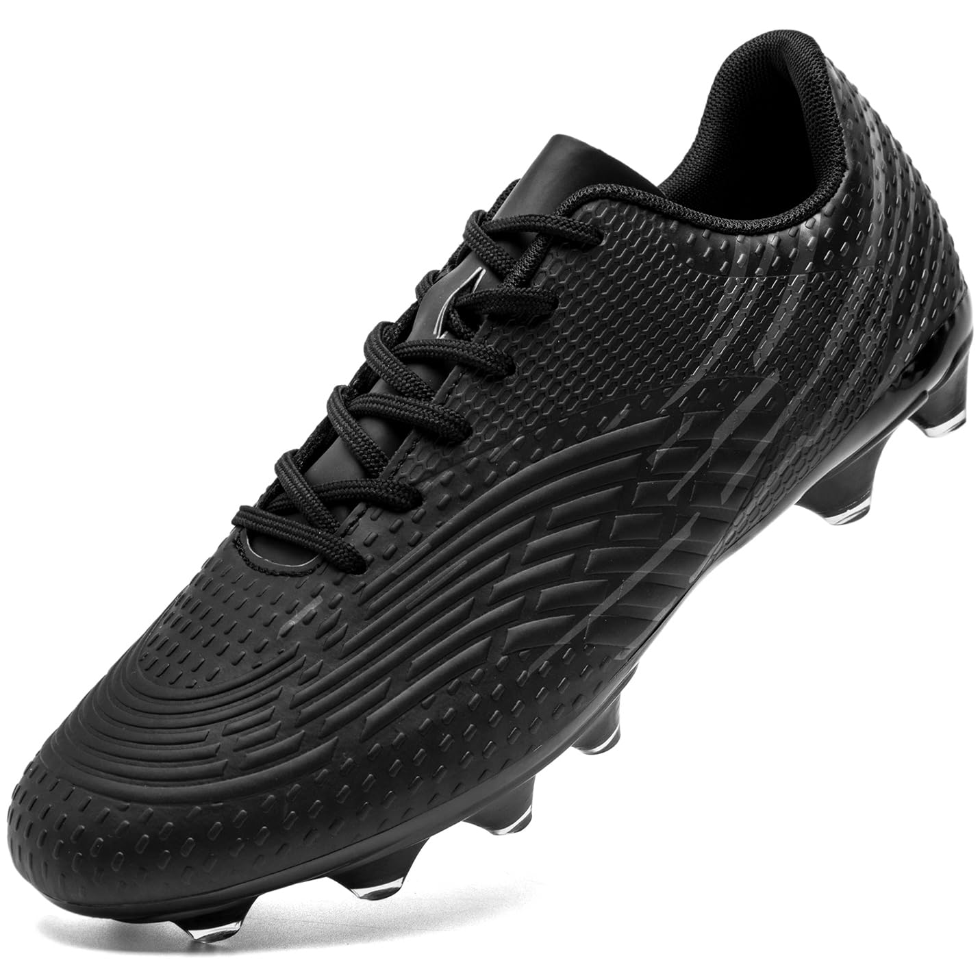 DimaiGlobal Scarpe da Calcio con Tacchetti​​ Uomo Donna Professionali Scarpe da Calcetto per Prato Artificiale Futsal e Allenamento per Interno/Esterno - Antiscivolo Junior