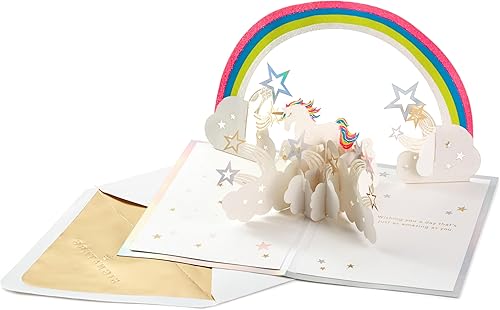 Miniatura 2 de Hallmark Signature Paper Wonder - Tarjeta de cumpleaños desplegable (unicornio, eres mágico) (1299RZH1137)