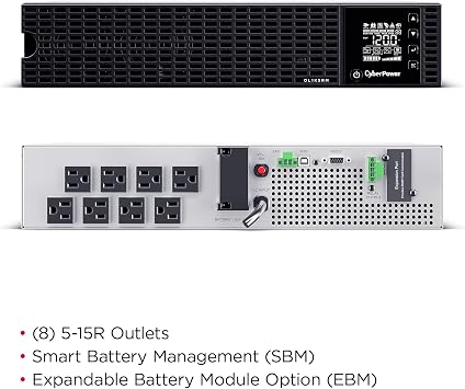 CyberPower OL1K5RM Essential Online UPS System