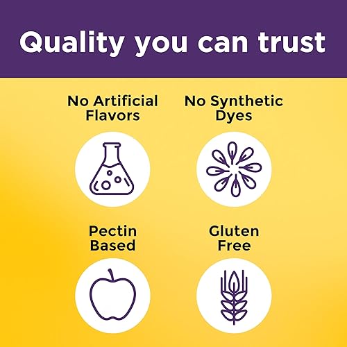 Miniatura 8 de Nature Made Gomitas de fibra prebiótica para adultos y niños, suplemento de fibra para apoyo del sistema digestivo, 90 gomitas