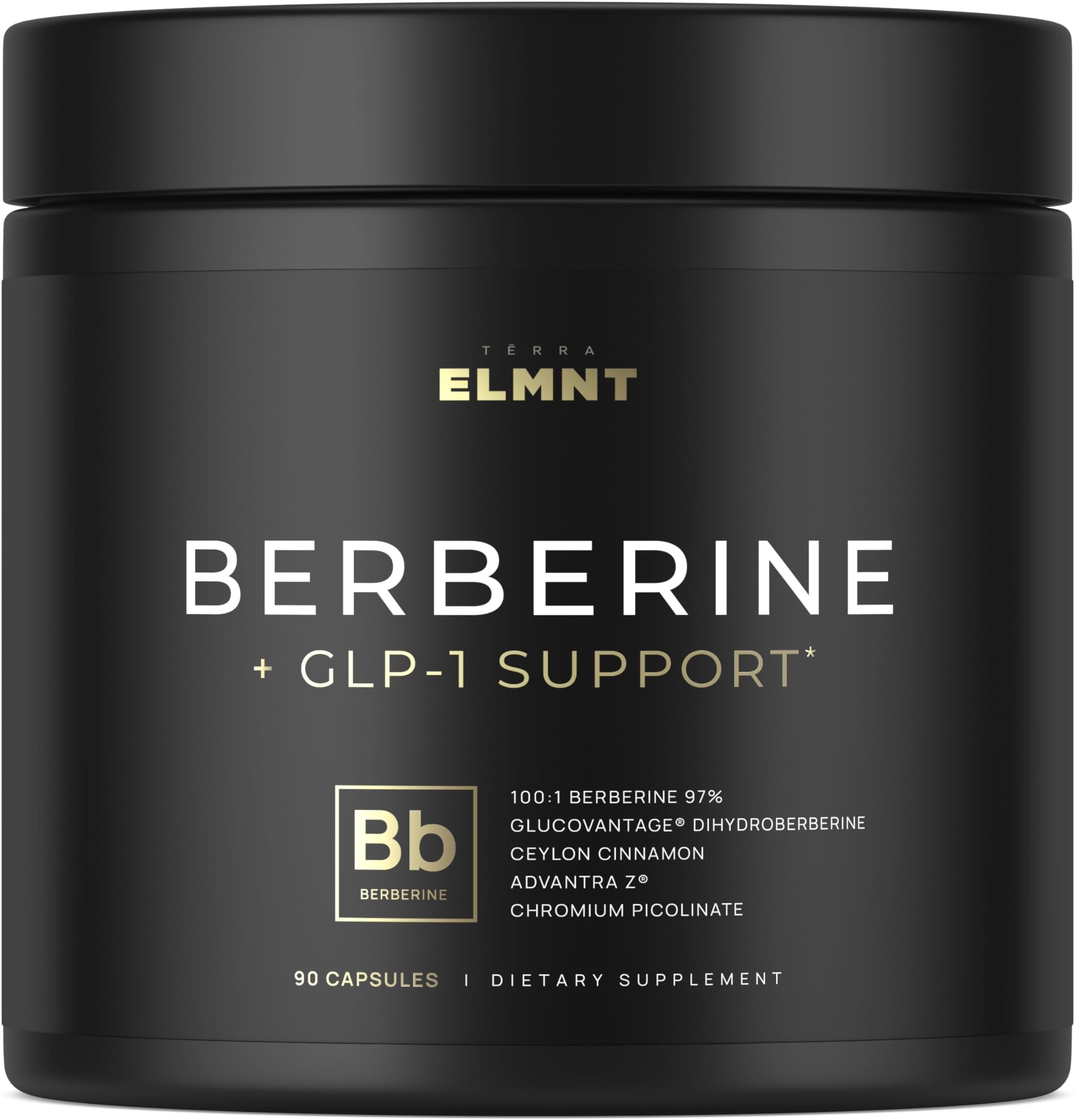 Super GLP-1 Berberine Weight Loss Supplement w. Dihydroberberine, Ceylon Cinnamon, Green Tea, Chromium Picolinate - Ultra High Potency 100:1 Berberine Natural GLP1 for Weight Loss Pills for Women