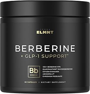 Super GLP-1 Berberine Weight Loss Supplement w. Dihydroberberine, Ceylon Cinnamon, Green Tea, Chromium Picolinate - Ultra High Potency 100:1 Berberine Natural GLP1 for Weight Loss Pills for Women