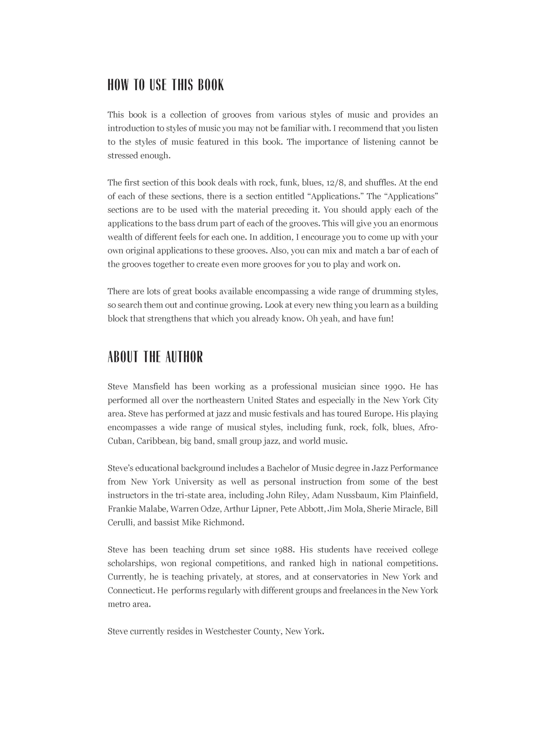 1001 drum grooves batterie: The Complete Resource for Every Drummer