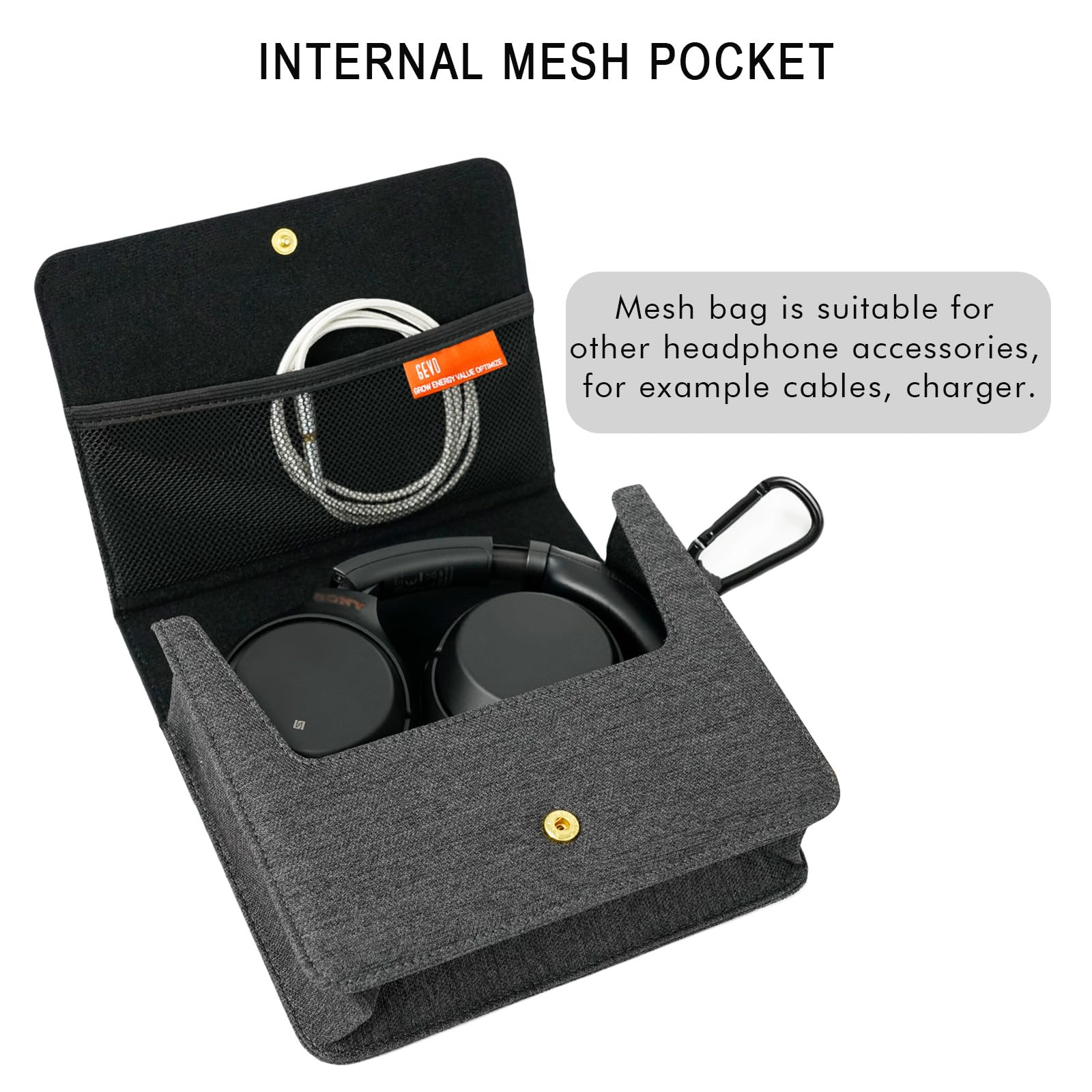 Amazon.com: GEVO Travel Case for Skullcandy Crusher ANC 2, Crusher