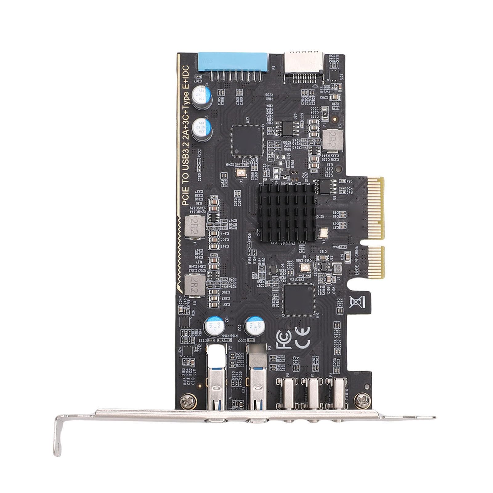 Jiawu Scheda PCI Express USB 3.2 Gen 2 Trasferimento Dati Efficiente 10 Gbps per Laptop e PC