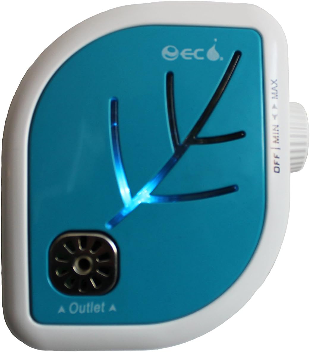 Green Leaf Plug-in Negative Ion Travel Portable Air Purifier (BLUE)